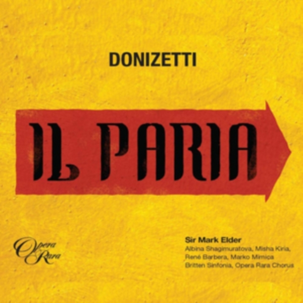 Elder Mark/Britten Sinfonia/Albin - Il Paria -Digi- i gruppen CD / Toppselgere hos Bengans Skivbutik AB (4193085)
