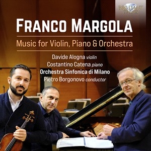 Margola Franco - Music For Violin, Piano & Orchestra i gruppen CD hos Bengans Skivbutik AB (4196862)