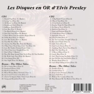 Presley Elvis - Les Disques En Or D'elvis (Vinyl Replica Cd Inkl. Bonus-Tracks) i gruppen CD / Pop-Rock,Annet hos Bengans Skivbutik AB (4199150)