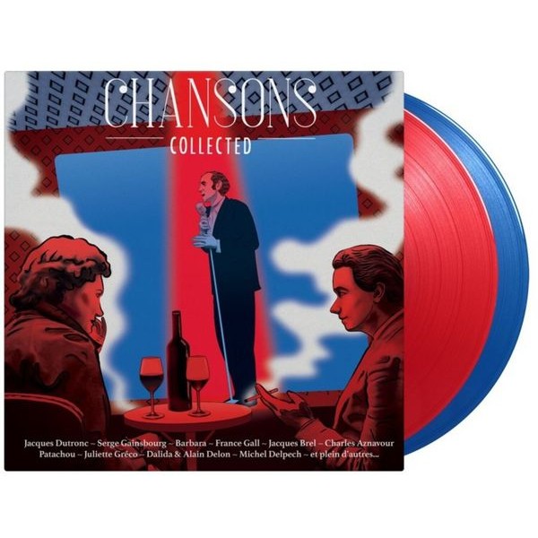 V/A - Chansons Collected (Ltd. Red & Blue Viny i gruppen VINYL / Annet hos Bengans Skivbutik AB (4199406)