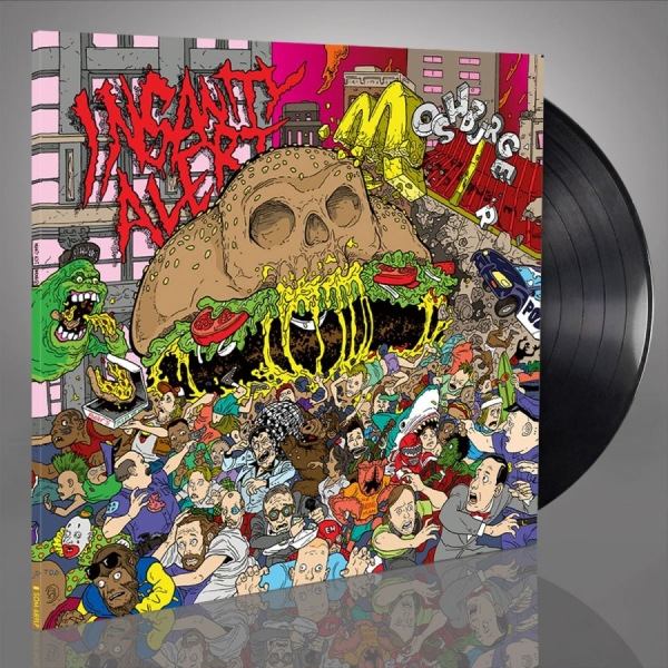 Insanity Alert - Moshburger (Vinyl Lp) i gruppen VINYL / Metal hos Bengans Skivbutik AB (4199948)