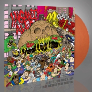 Insanity Alert - Moshburger (Orange Vinyl Lp) i gruppen VINYL / Metal hos Bengans Skivbutik AB (4199949)