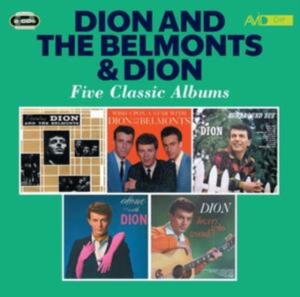 Dion And The Belmonts - Five Classic Albums i gruppen CD hos Bengans Skivbutik AB (4200802)