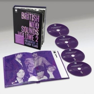 Various artists - British Mod Sounds Of The 1960S Vol 2 (4CD) i gruppen CD hos Bengans Skivbutik AB (4204865)