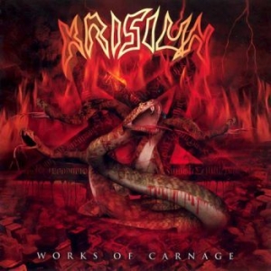 Krisun - Works Of Carnage i gruppen CD / Metal/ Heavy metal hos Bengans Skivbutik AB (4204971)