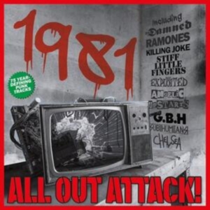 1981 - All Out Attack - Various i gruppen CD / Pop-Rock hos Bengans Skivbutik AB (4205507)