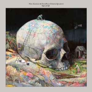 Neil Gaiman & Fourplay String Quart - Signs Of Life (Cloth Bound Hardback i gruppen CD hos Bengans Skivbutik AB (4205557)