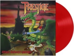 Prestige - Attack Against Gnomes (Red Vinyl Lp i gruppen VINYL / Metal hos Bengans Skivbutik AB (4206564)