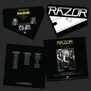 Razor - Fast And Loud (Shaped Picture Disc) i gruppen VINYL / Metal/ Heavy metal hos Bengans Skivbutik AB (4206730)