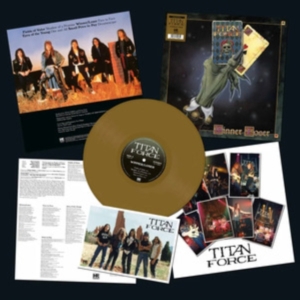 Titan Force - Winner/Loser (Gold Vinyl Lp) i gruppen VINYL / Metal hos Bengans Skivbutik AB (4207082)