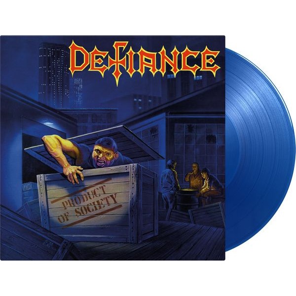 Defiance - Product Of Society (Ltd. Translucent Blu i gruppen VINYL / Metal/ Heavy metal hos Bengans Skivbutik AB (4207458)
