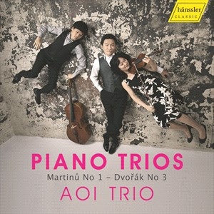 Dvorak Antonin Martinu Bohuslav - Martinu: Piano Trio No. 1 Dvorak: i gruppen Externt_Lager / Naxoslager hos Bengans Skivbutik AB (4208946)
