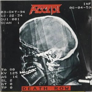 Accept - Death Row -Coloured- i gruppen Annet /  hos Bengans Skivbutik AB (4210842)