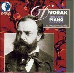 Ames Piano Quartet - Dvorak: Two Piano Quartets i gruppen Externt_Lager / Naxoslager hos Bengans Skivbutik AB (4211058)