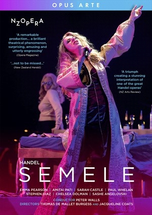 Handel George Frederic - Semele (Dvd) i gruppen DVD & BLU-RAY hos Bengans Skivbutik AB (4211389)