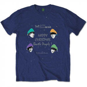 The Beatles - Unisex T-Shirt: Happy Christmas i gruppen Annet /  hos Bengans Skivbutik AB (4212248r)