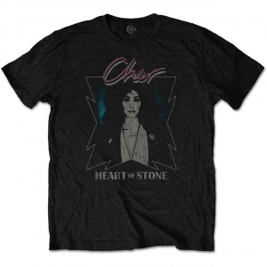 Cher - Unisex T-Shirt: Heart of Stone i gruppen Annet / hos Bengans Skivbutik AB (4212427r)
