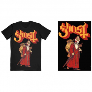 Ghost - Unisex T-Shirt: Greetings From Papa Noel i gruppen Annet /  hos Bengans Skivbutik AB (4212471r)