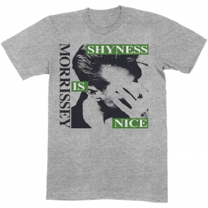 Morrissey - Unisex T-Shirt: Shyness Is Nice (XL) i gruppen -Start Tshirt hos Bengans Skivbutik AB (4213248)