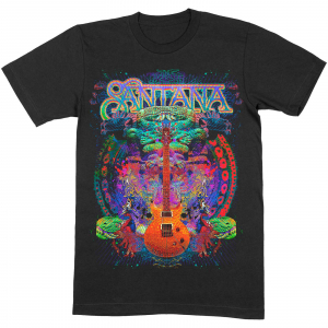 Santana - Unisex T-Shirt: Spiritual Soul (S) i gruppen -Start Tshirt hos Bengans Skivbutik AB (4213310)