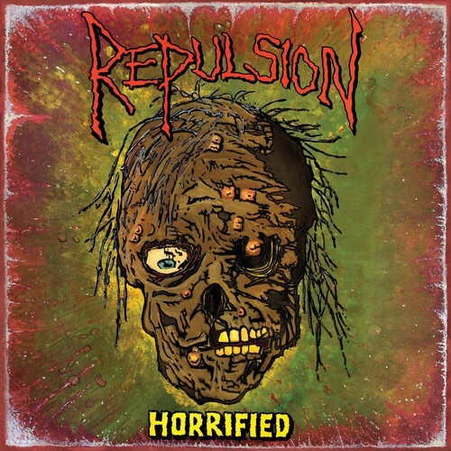 Repulsion - Horrified i gruppen VINYL / Metal/ Heavy metal hos Bengans Skivbutik AB (4213639)