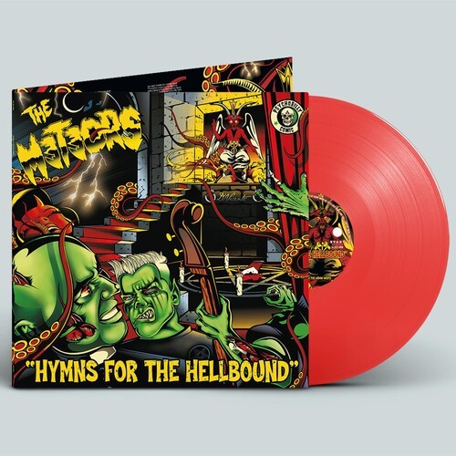 Meteors - Hymns For The Hellbound (Red) i gruppen VINYL / Toppselgere hos Bengans Skivbutik AB (4216554)