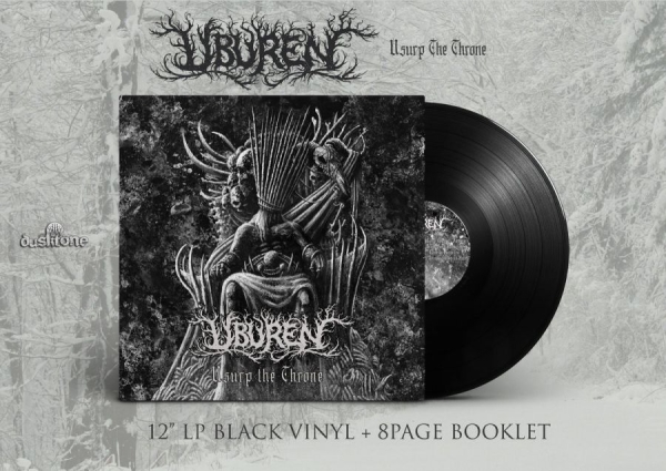 Uburen - Usurp The Throne (Vinyl Lp) i gruppen VINYL / Metal hos Bengans Skivbutik AB (4216566)