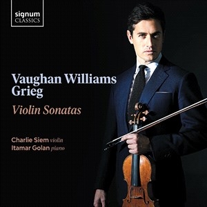 Grieg Edvard Vaughan Williams Ra - Vaughan Williams & Grieg: Violin So i gruppen CD hos Bengans Skivbutik AB (4216754)