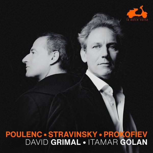 Grimal David Golan Itamar - Poulenc / Stravinsky / Prokoviev: S i gruppen CD / Klassisk hos Bengans Skivbutik AB (4216831)