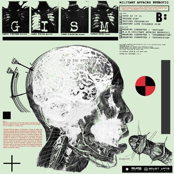 G.I.S.M. - Military Affairs Neurotic (Reissue) i gruppen CD / Metal/ Heavy metal hos Bengans Skivbutik AB (4217261)