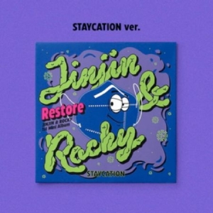 JINJIN&ROCKY - 1st Mini (Restore)STAYCATION ver i gruppen CD hos Bengans Skivbutik AB (4219199)