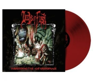Deeds Of Flesh - Inbreeding The Anthropophagi (Red V i gruppen VINYL hos Bengans Skivbutik AB (4219314)