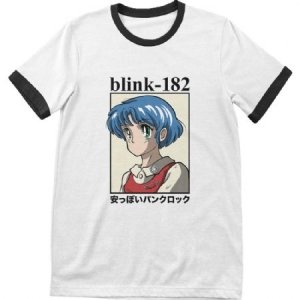 Blink-182 - Blink-182 Unisex T-Shirt: Anime i gruppen Minishops / Blink-182 hos Bengans Skivbutik AB (4219677r)