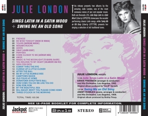 Julie London - Sings Latin In A Satin Mood + Swing Me An Old Song i gruppen CD hos Bengans Skivbutik AB (4219776)