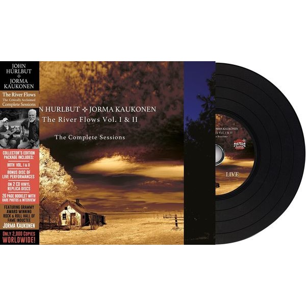 John & Jorma Kaukonen Hurlbut - River Flows i gruppen CD / Pop-Rock hos Bengans Skivbutik AB (4220788)