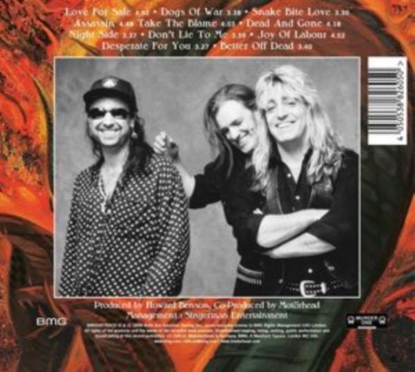 Motörhead - Snake Bite Love i gruppen CD / Rock hos Bengans Skivbutik AB (4221319)
