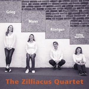 Grieg Edvard Maier Amanda Rontg - Grieg, Maier & Rontgen: String Quar i gruppen CD hos Bengans Skivbutik AB (4222695)