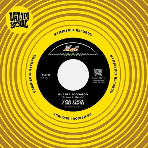 Coco Lagos Y Sus Orates / Los Deste - Guajira Boogaloo / Guajira Sicodeli i gruppen VINYL / Worldmusic/ FolkeMusikkk hos Bengans Skivbutik AB (4224281)