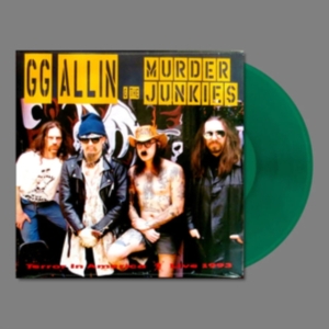 Allin Gg & The Murder Junkies - Terror In America (Clear Green Viny i gruppen VINYL / Metal hos Bengans Skivbutik AB (4224309)