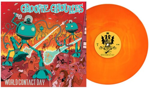 Groovie Ghoulies The - World Contact Day (Colored) i gruppen Annet / hos Bengans Skivbutik AB (4224313)