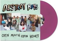 Destroy Boys - Open Mouth Open Heart (Purple Vinyl i gruppen VI TIPSER / Fredagsutgivelser / 2025-01-17 hos Bengans Skivbutik AB (4226552)