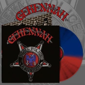 Gehennah - Metal Police (Red/Blue Vinyl Lp) i gruppen VINYL / Metal/ Heavy metal hos Bengans Skivbutik AB (4226556)