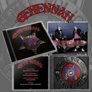 Gehennah - Metal Police i gruppen CD / Metal hos Bengans Skivbutik AB (4226569)