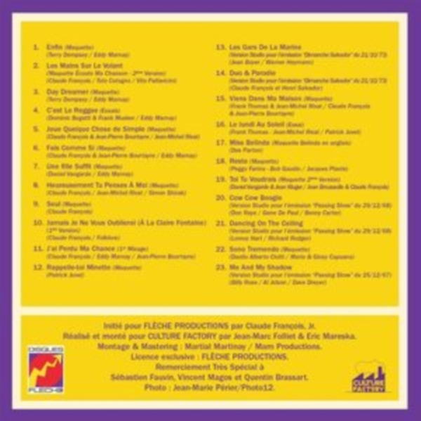 Francois Claude - Le Coffret 45Eme Anniversaire - Special Disques Fleche i gruppen CD / Pop hos Bengans Skivbutik AB (4227128)
