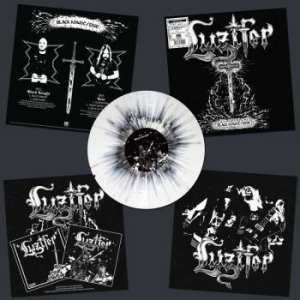 Luzifer - Black Knight/Rise (White Splatter V i gruppen VINYL hos Bengans Skivbutik AB (4227798)