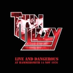 Thin Lizzy - Hammersmith 14/11/1976 (Rsd Vinyl) i gruppen VINYL hos Bengans Skivbutik AB (4229588)