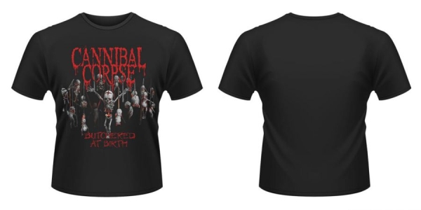 Cannibal Corpse - T/S Butchered At Birth (S) i gruppen MERCHANDISE / T-shirt / Heavy Metal hos Bengans Skivbutik AB (4230305)