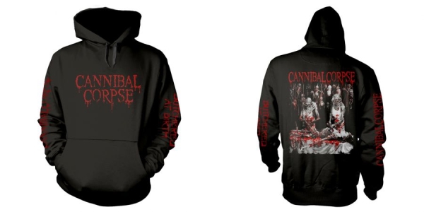 Cannibal Corpse - Hood - Butchered At Birth (Xl) i gruppen MERCH / Klær / Hettegensere hos Bengans Skivbutik AB (4230322)