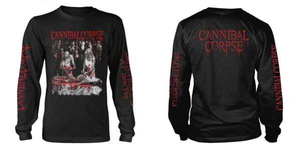 Cannibal Corpse - L/S Butchered At Birth (Xxl) i gruppen MERCHANDISE / T-shirt / Heavy Metal hos Bengans Skivbutik AB (4230373)