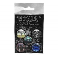 Testament - Button Badge Set i gruppen MERCHANDISE / Pin-Button Badge / Heavy Metal hos Bengans Skivbutik AB (4231139)